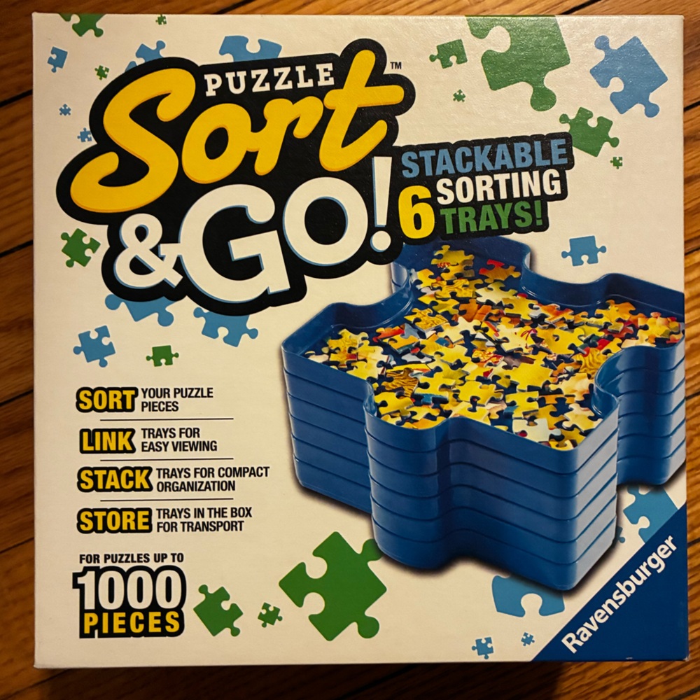Ravensburger Sort & Go! Stackable Sorting Trays